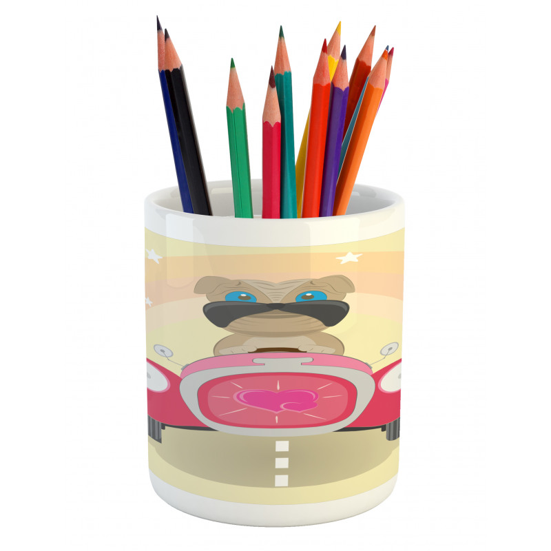 Superhero Puppy Pencil Pen Holder