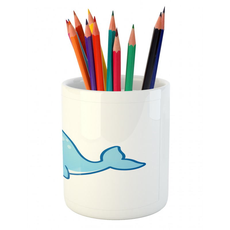 Unicorn of the Sea Pencil Pen Holder