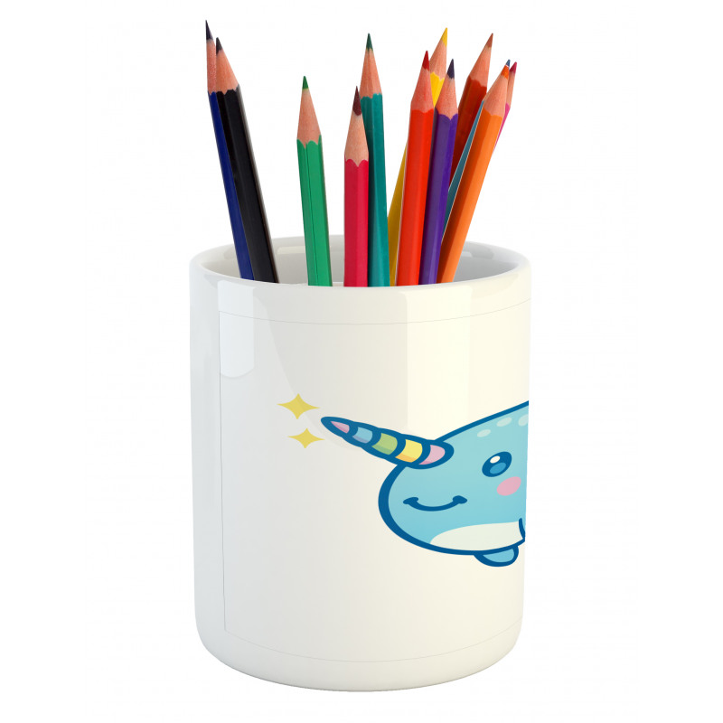 Unicorn of the Sea Pencil Pen Holder