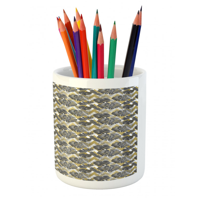 Modern Aloha Style Pencil Pen Holder