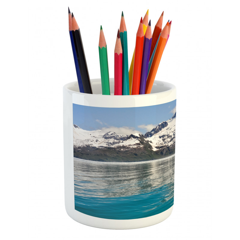 Aialik Bay Kenai Fjords Pencil Pen Holder