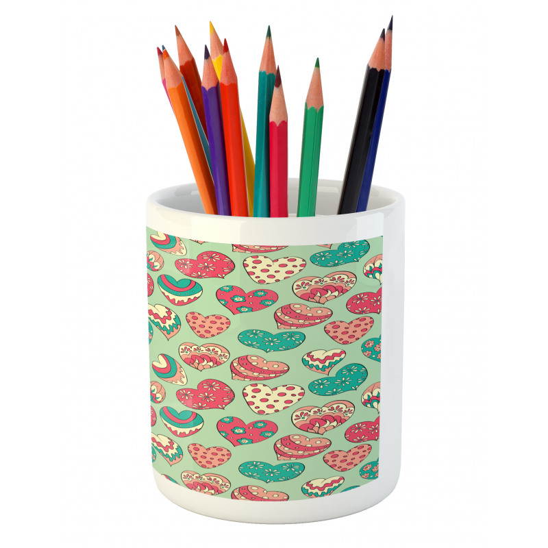 Colorful Love Cheers Pencil Pen Holder