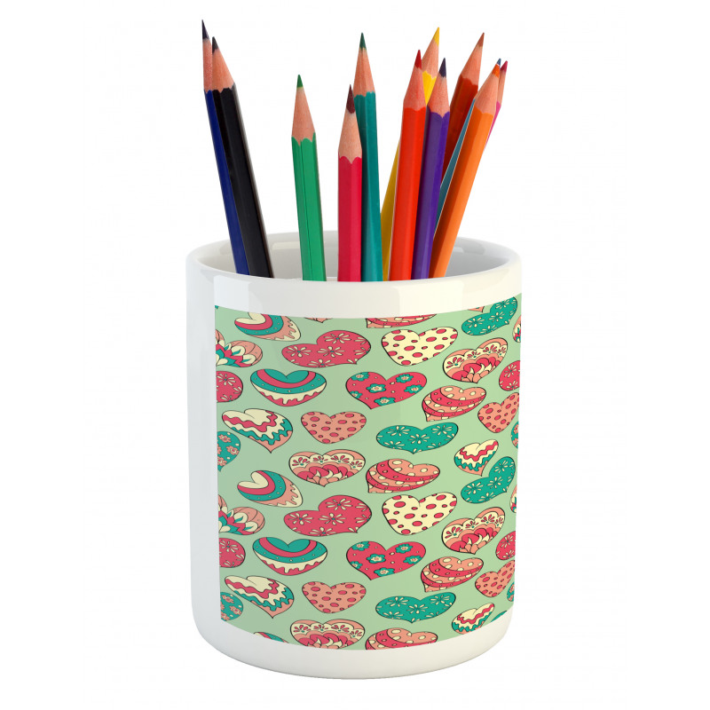 Colorful Love Cheers Pencil Pen Holder