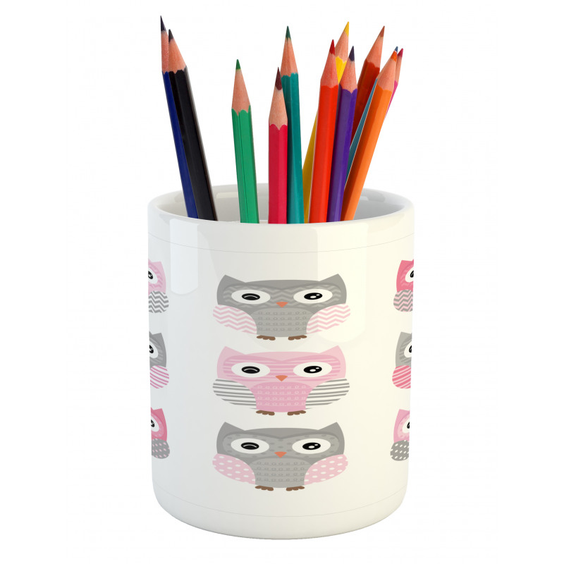 Owl Animals Pencil Pen Holder