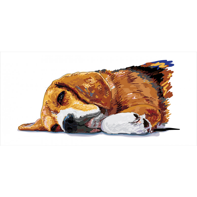 Sleeping Puppy Pencil Pen Holder