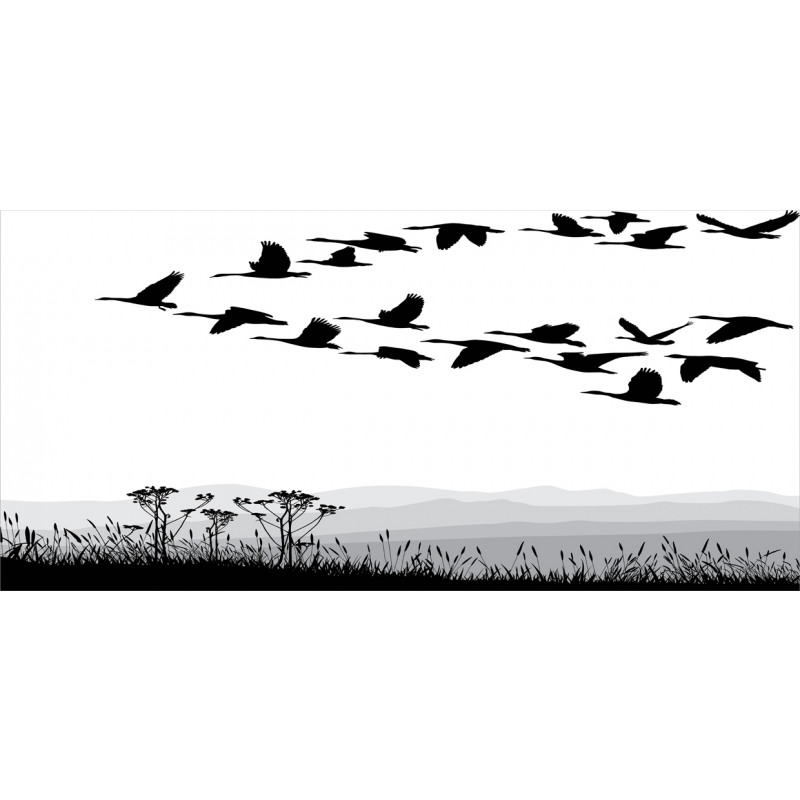 Flying Geese Pattern Pencil Pen Holder