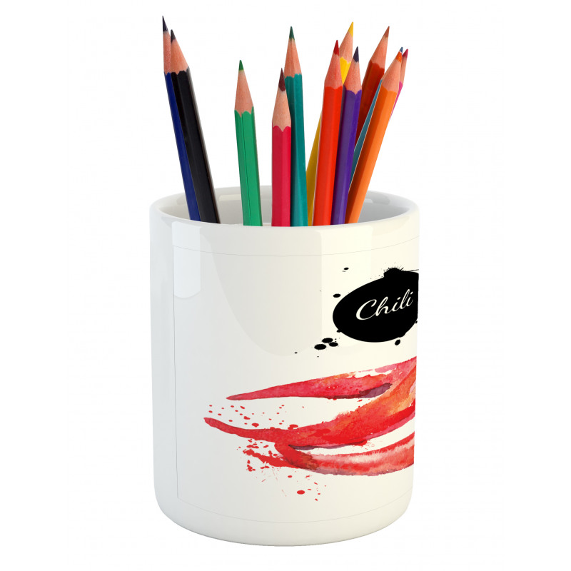 Chili Pepper Hot Spicy Pencil Pen Holder