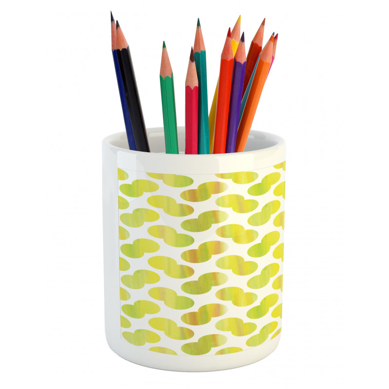 Watercolor Dots Pencil Pen Holder