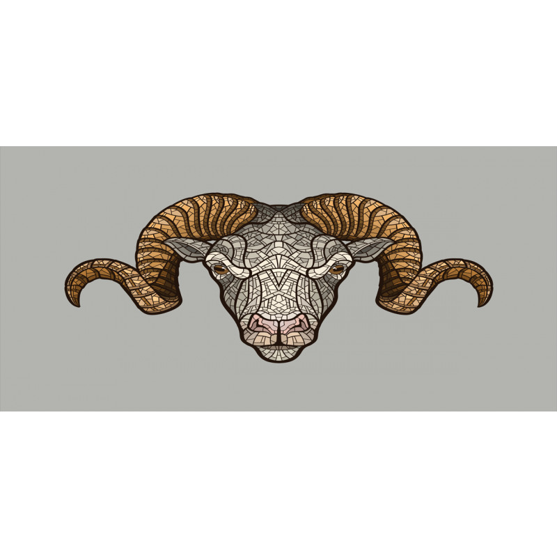 Ram Horns Pencil Pen Holder