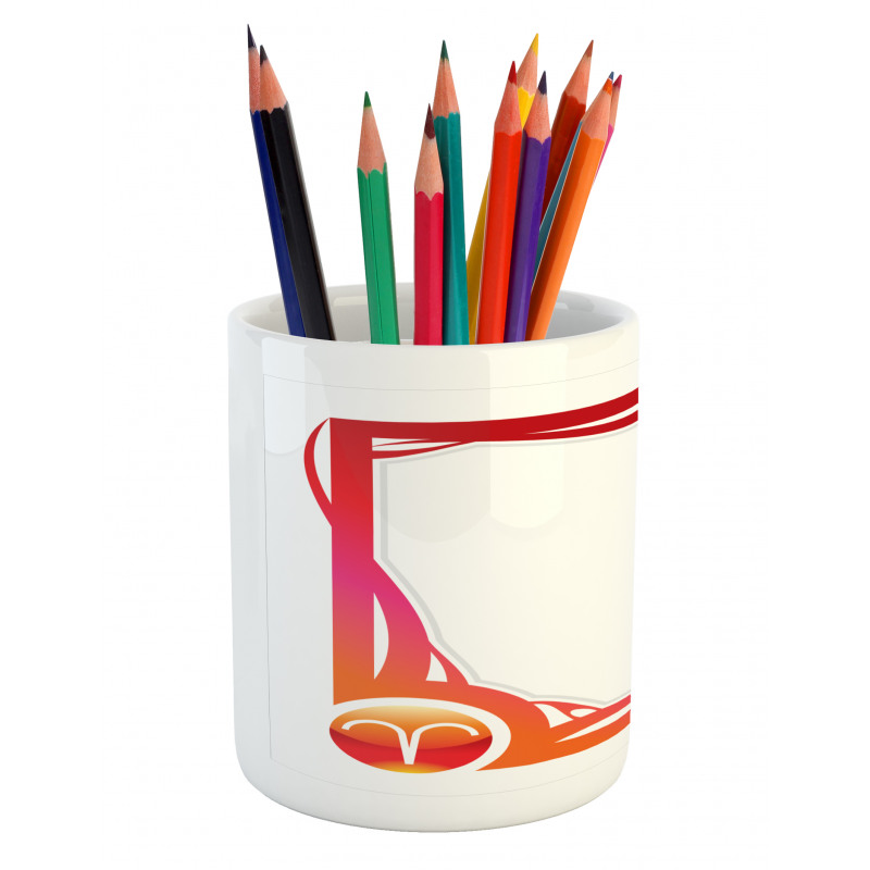 Cartoon Frame Pencil Pen Holder