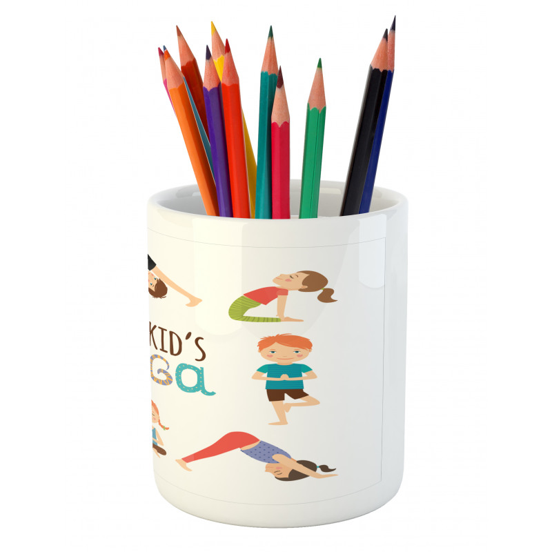 Gymnastics for Children Pencil Pen Holder