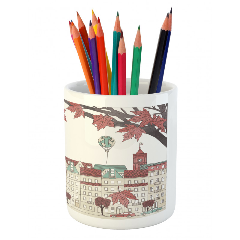 Autumn Season in Berlin Pencil Pen Holder