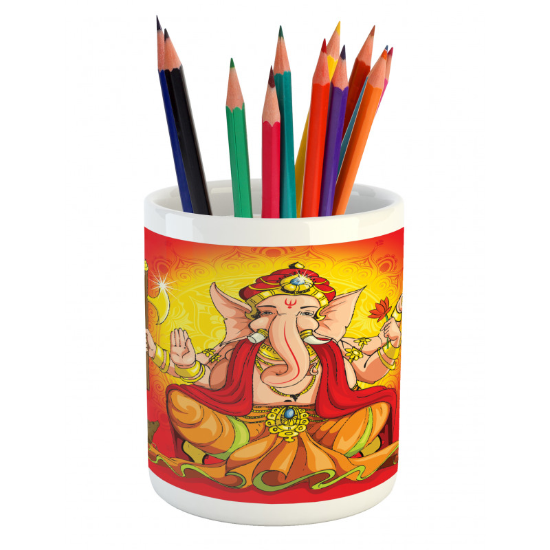 Diwali Festival Ceremony Pencil Pen Holder