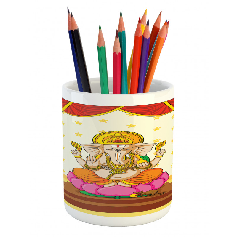 Boho Timeless Character Form Pencil Pen Holder