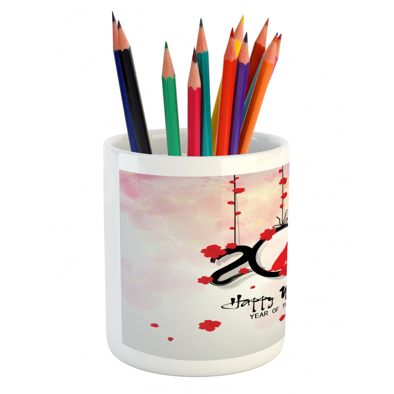 Brush Blossom Pencil Pen Holder