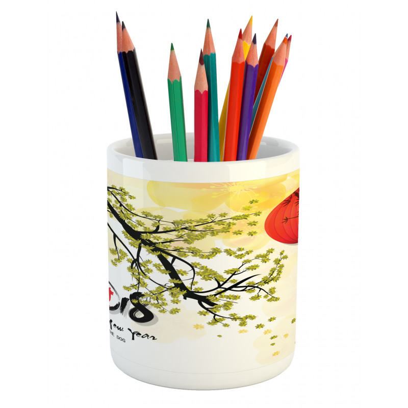 Thriving Branch Pencil Pen Holder