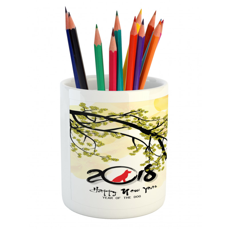 Thriving Branch Pencil Pen Holder