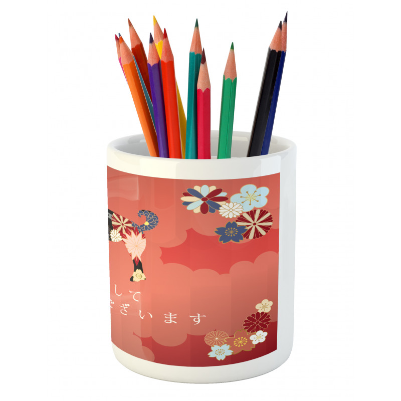 Motifs of Japan Pencil Pen Holder