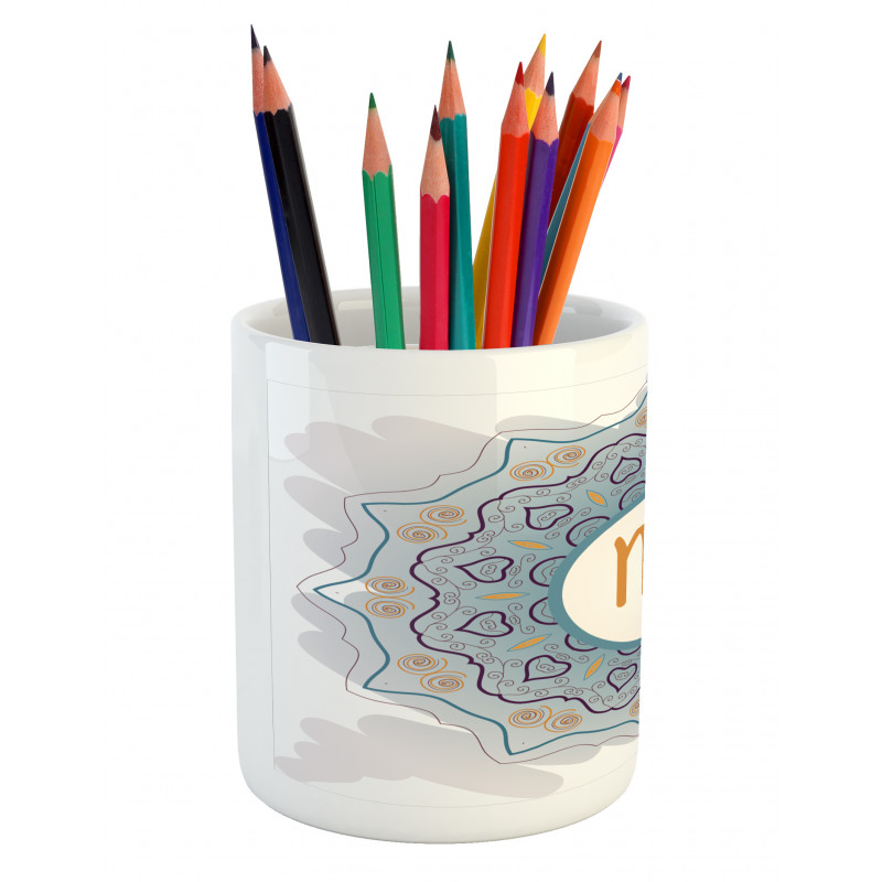 Karma and Mandalas Pencil Pen Holder