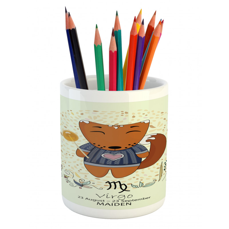 Horoscope Design Pencil Pen Holder