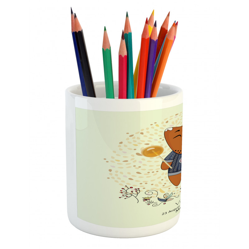 Horoscope Design Pencil Pen Holder