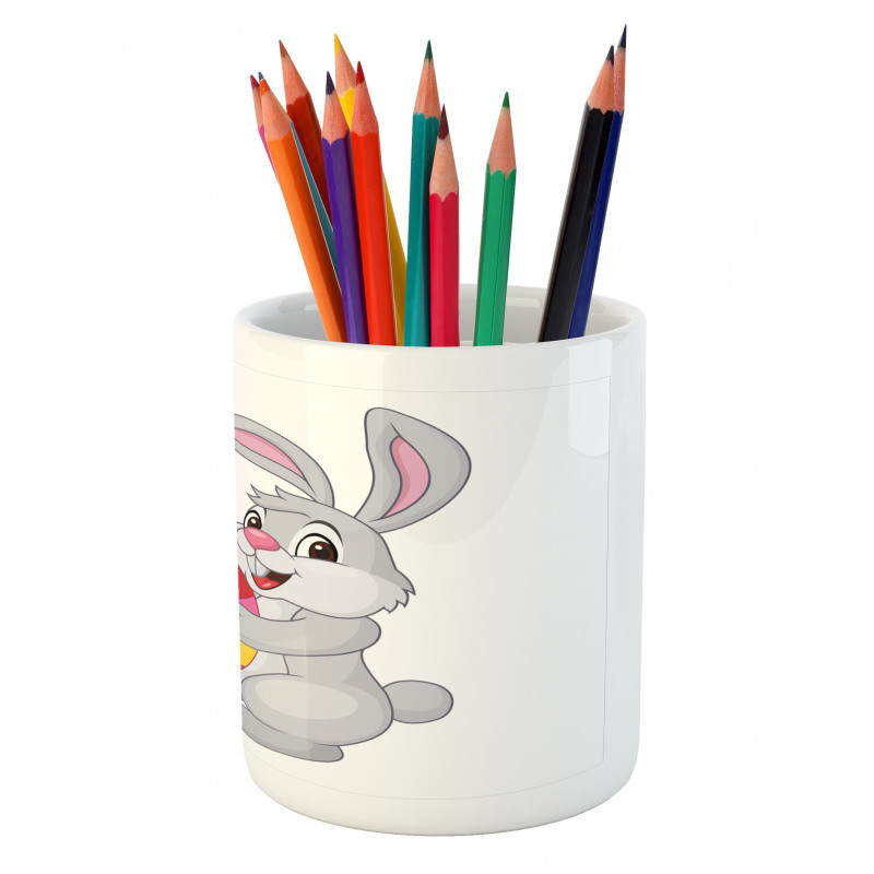 Cartoon Rabbit Pencil Pen Holder