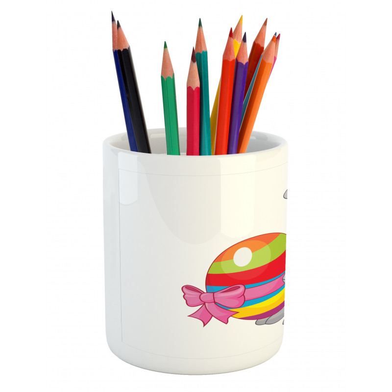 Cartoon Rabbit Pencil Pen Holder