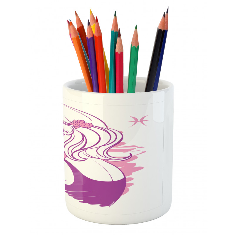 Teenage Girl Pencil Pen Holder