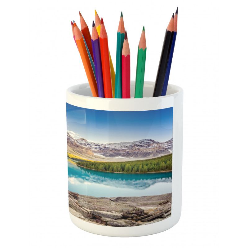 Moraine Lake Sunset Pencil Pen Holder