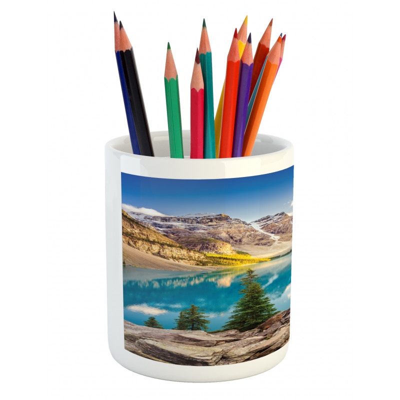 Moraine Lake Sunset Pencil Pen Holder