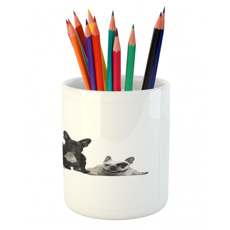 Young Doggies Photo Pencil Pen Holder