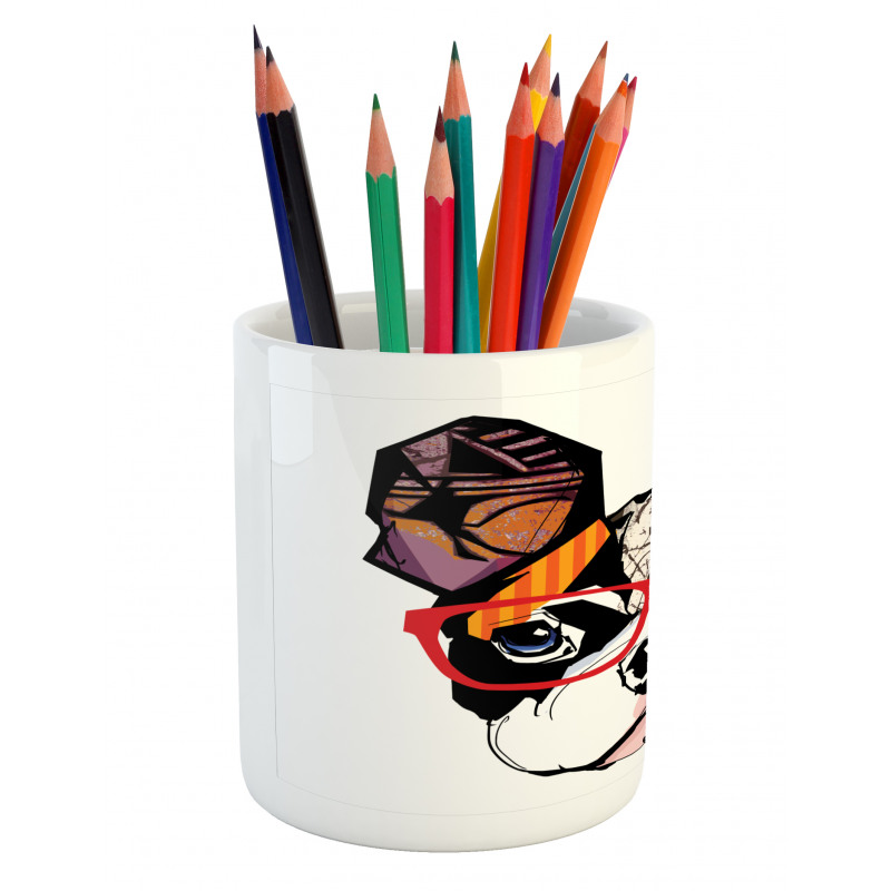 Modern Art Colorful Pencil Pen Holder