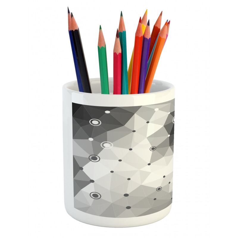 Polygon Triangle Pencil Pen Holder