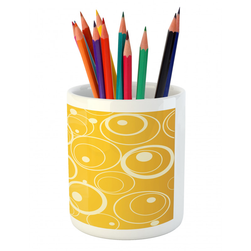 Circles and Dots Pencil Pen Holder