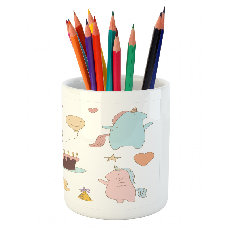 Birthday Animals Pencil Pen Holder