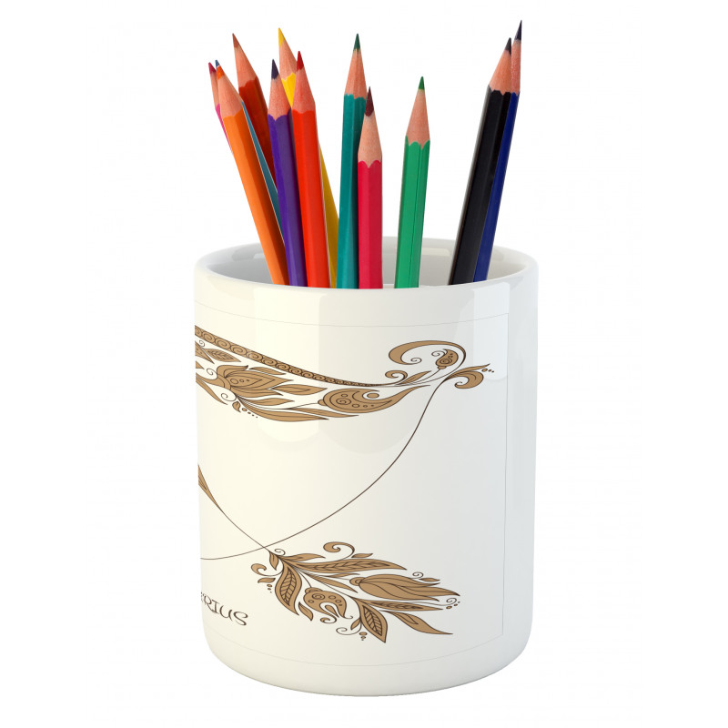 Bow and Arrow Pencil Pen Holder