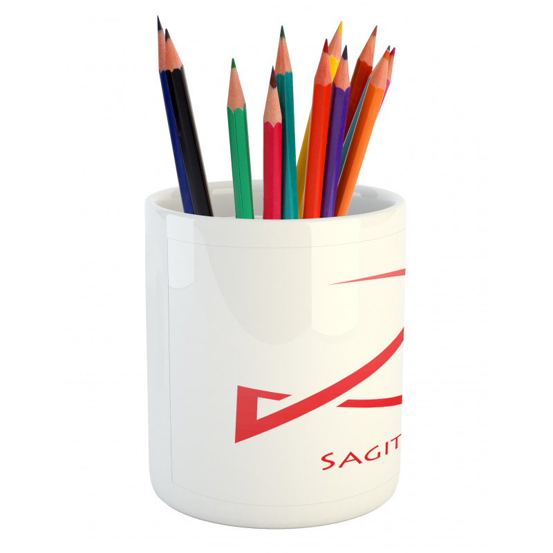 Simple Pattern Pencil Pen Holder