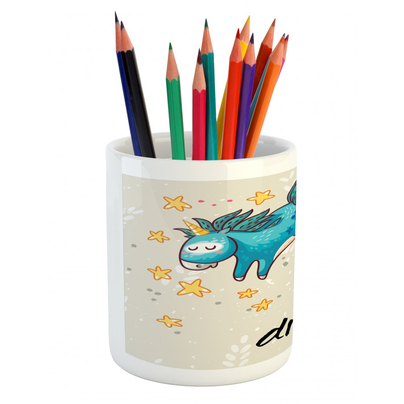 Unicorn Rainbow Pencil Pen Holder