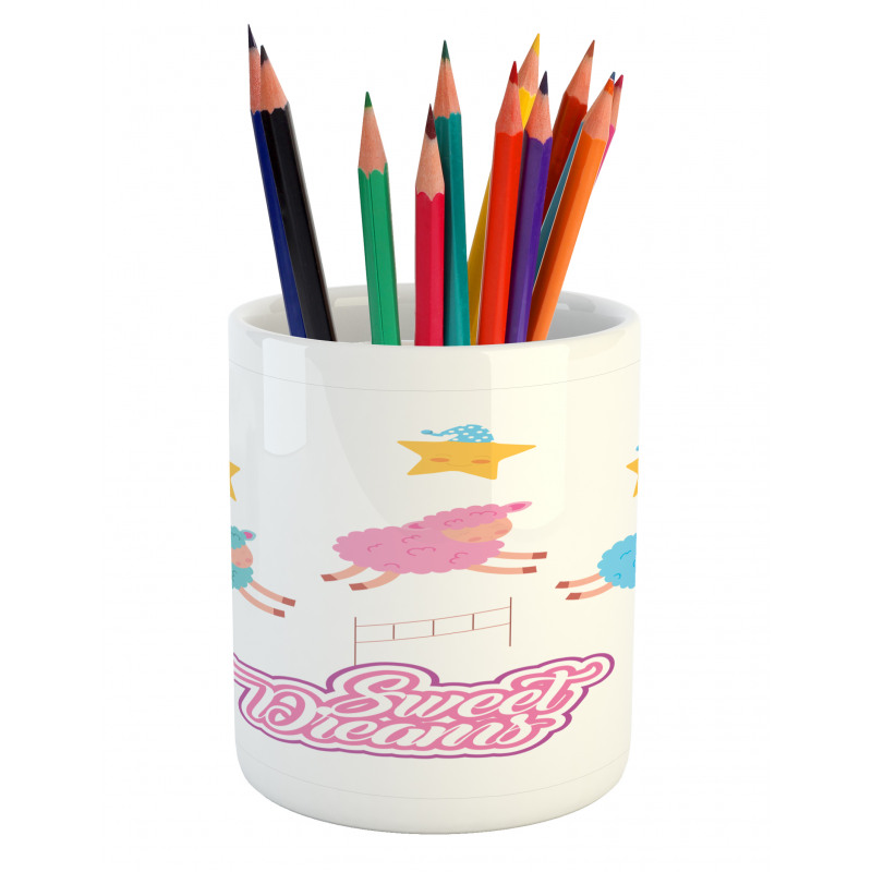 Cartoon Sheep Pencil Pen Holder