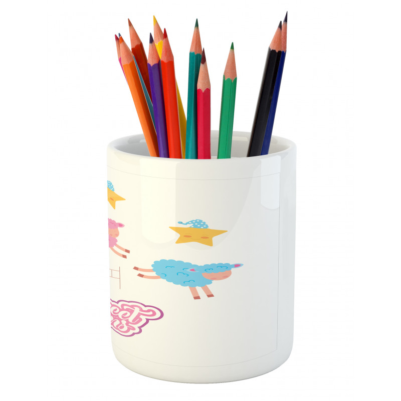 Cartoon Sheep Pencil Pen Holder