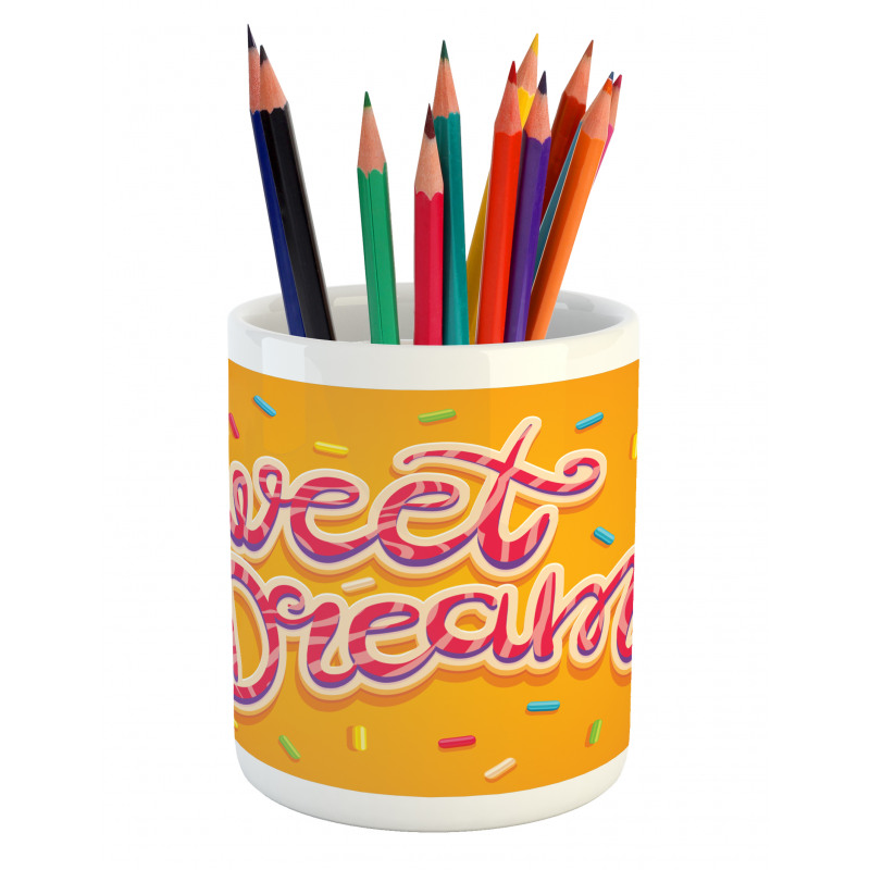 Colorful Candies Pencil Pen Holder