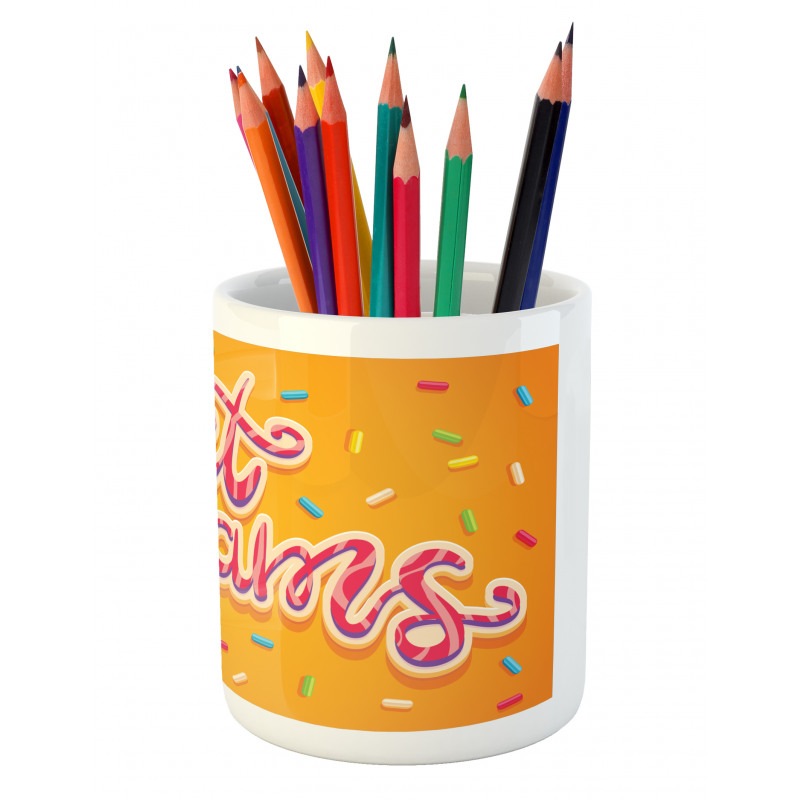 Colorful Candies Pencil Pen Holder