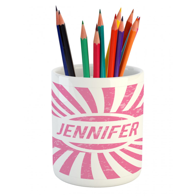 American Girls Name Pencil Pen Holder