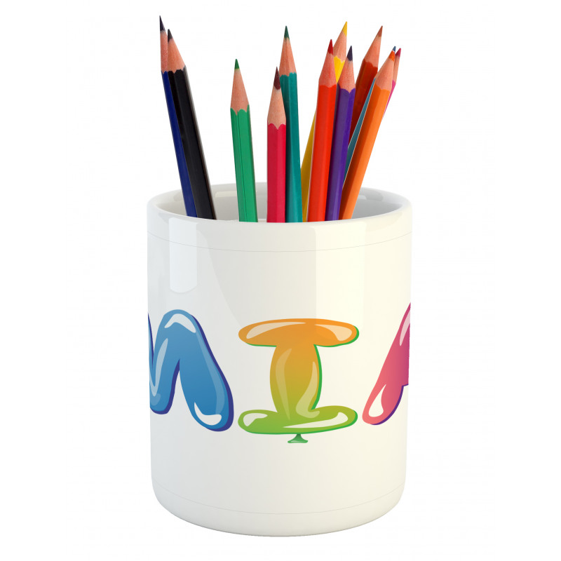 Name with the Timeless Origins Pencil Pen Holder