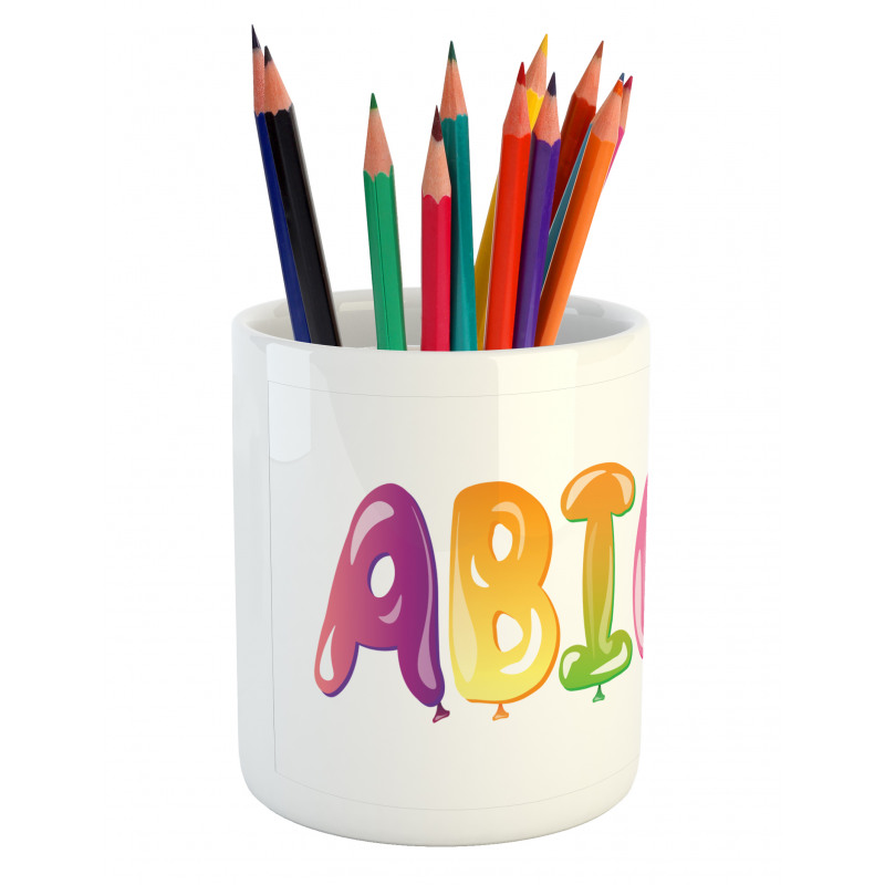 Father's Joy Girl Name Pencil Pen Holder