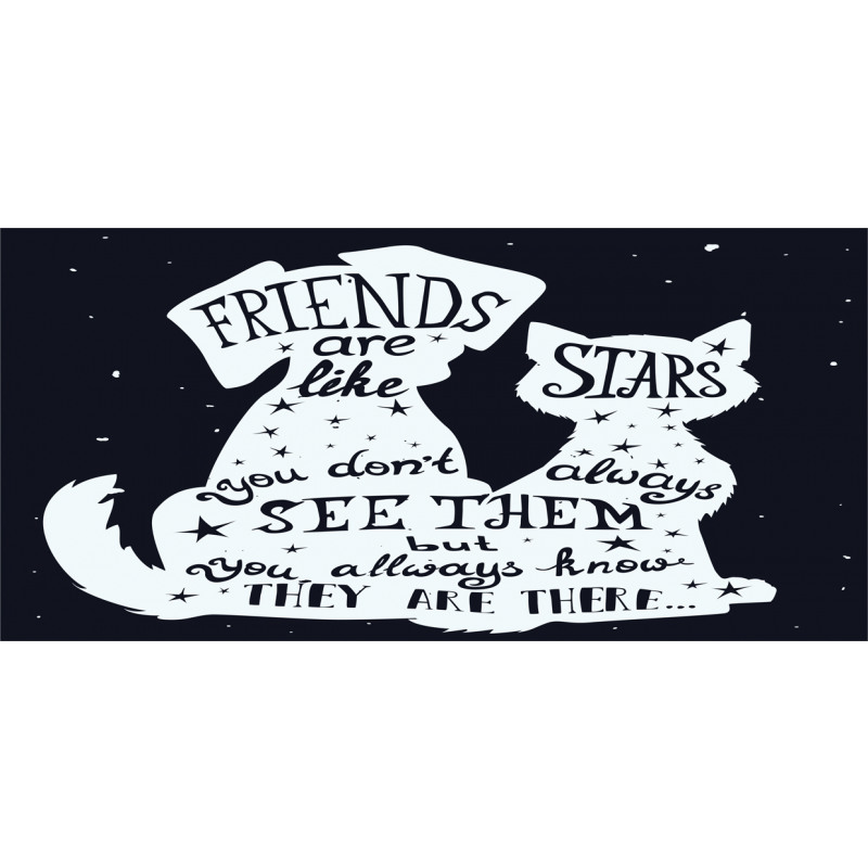 Friends are Like Stars Pencil Pen Holder