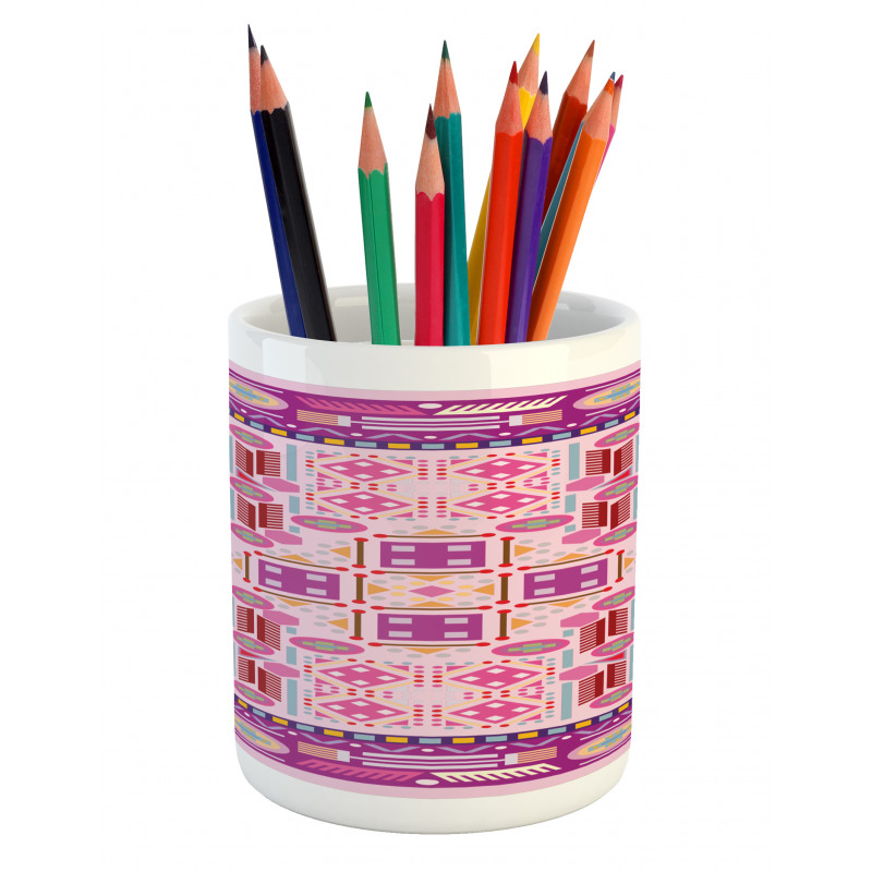 Traditional Afghan Motif Pencil Pen Holder