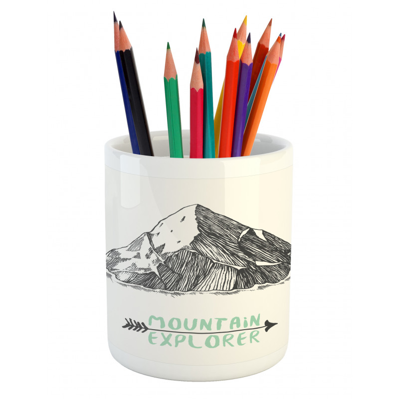 Sketch Mountain Arrow Pencil Pen Holder