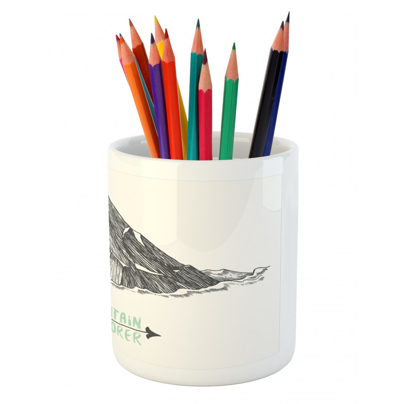 Sketch Mountain Arrow Pencil Pen Holder