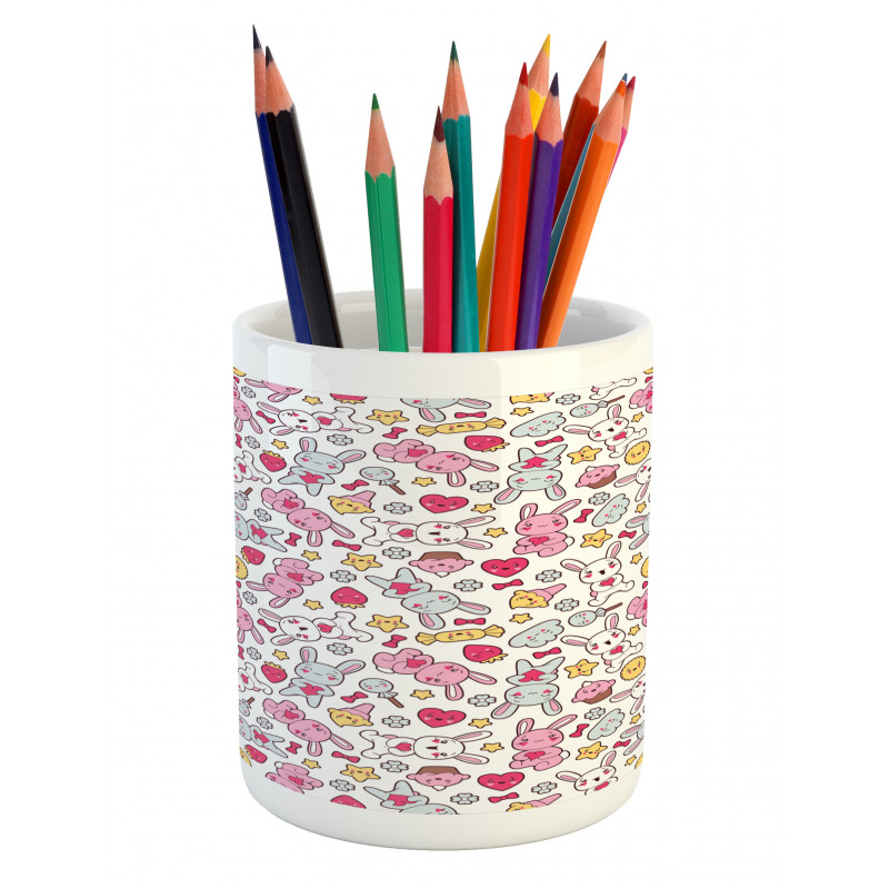 Japanese Kids Cartoon Pencil Pen Holder